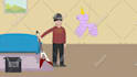 create a professional 2d cartoon animation video