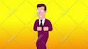 create cartoon family guy style animation