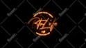 animate your logo intro with dragon fire reveal