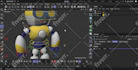 do advance 3d character rigging for maya, cinema 4d, blender, mixamo, unity game