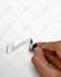 write any word in copperplate calligraphy with a video