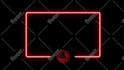 design animated webcam overlay with neon and nice effects