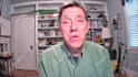 create a relaxed conversational video looking to the side