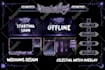 design animated cute custom stream overlay panels for twitch