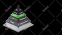 animate your 3d object to rotate for 10 second