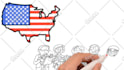 do custom whiteboard sales doodle animation explainer video