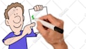 create a whiteboard animations video, whiteboard video, hand drawn animation
