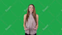 be your spokesperson on green screen