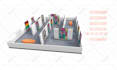 make a web hero section with interactive 3d animation with spline 3d