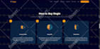 create crypto token website or memecoin website