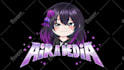 design anime style vtuber logo for twitch and streamers