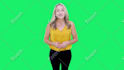 record your professional green screen spokesperson video