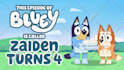 create a personalized bluey birthday greeting video