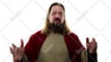 have jesus give a custom message or promo