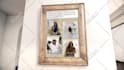 create  slideshow video with realistic 3d art gallery