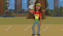 create a custom adobe character animator puppet with full rig and lip sync