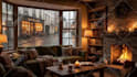 create cozy rain ambient video with natural sounds relaxing rain video