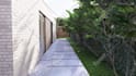design landscape, backyard, pool, garden, deck, and patio