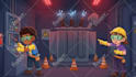 create cinematic 3d cartoon animation in movie style