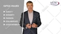 create a green screen british spokesperson or presenter video
