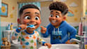 create ai video art and 3d animated cartoon for kids