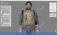 create a properly rigged 3d realistic human model for games, animations and vrm