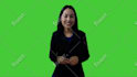 be your spokesperson on a green screen