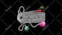 do 3d chrome y2k streetwear logo spinning animation