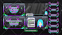 design animated vtuber overlay anime for twitch streamer
