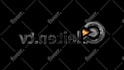 create glass 3d rotating logo or 3d spinning animation