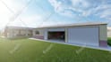 do photorealistic 3d architectural rendering, interior and exterior design