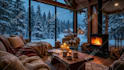 make relaxing winter snow, christmas rain videos with natural sounds
