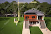 create axonometric 3d architecture model animation with phasing