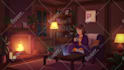 create lofi loop animation and illustration