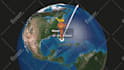 create flight, road, train, ship route animation on map