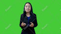 be your spokesperson on a green screen