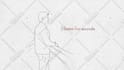 create a hand drawn lyric music video