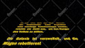 write your message in star wars crawl opening style