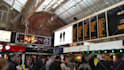 add anything inside a london train station billboard video
