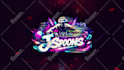 make logo animation vj loop background
