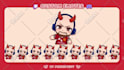 draw an animated ych wiggle emote with your character