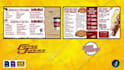 design animated digital menu board and modern menu for tvs