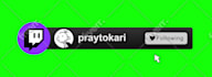 create twitch follow animation