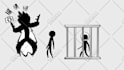 create a custom 2d character animation or stickman animation