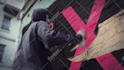 spray paint your logo or image on a graffiti wall video