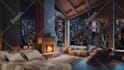 make rain video with natural sound in a cozy room