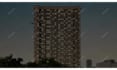 3d render high rise, skyscraper and commercial buildings