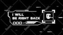 make custom animated twitch starting soon, brb, ending screen
