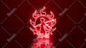 make saber effects video neon light logo animation and glow up effect