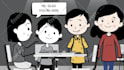 create 2d stick figure style cartoon animation